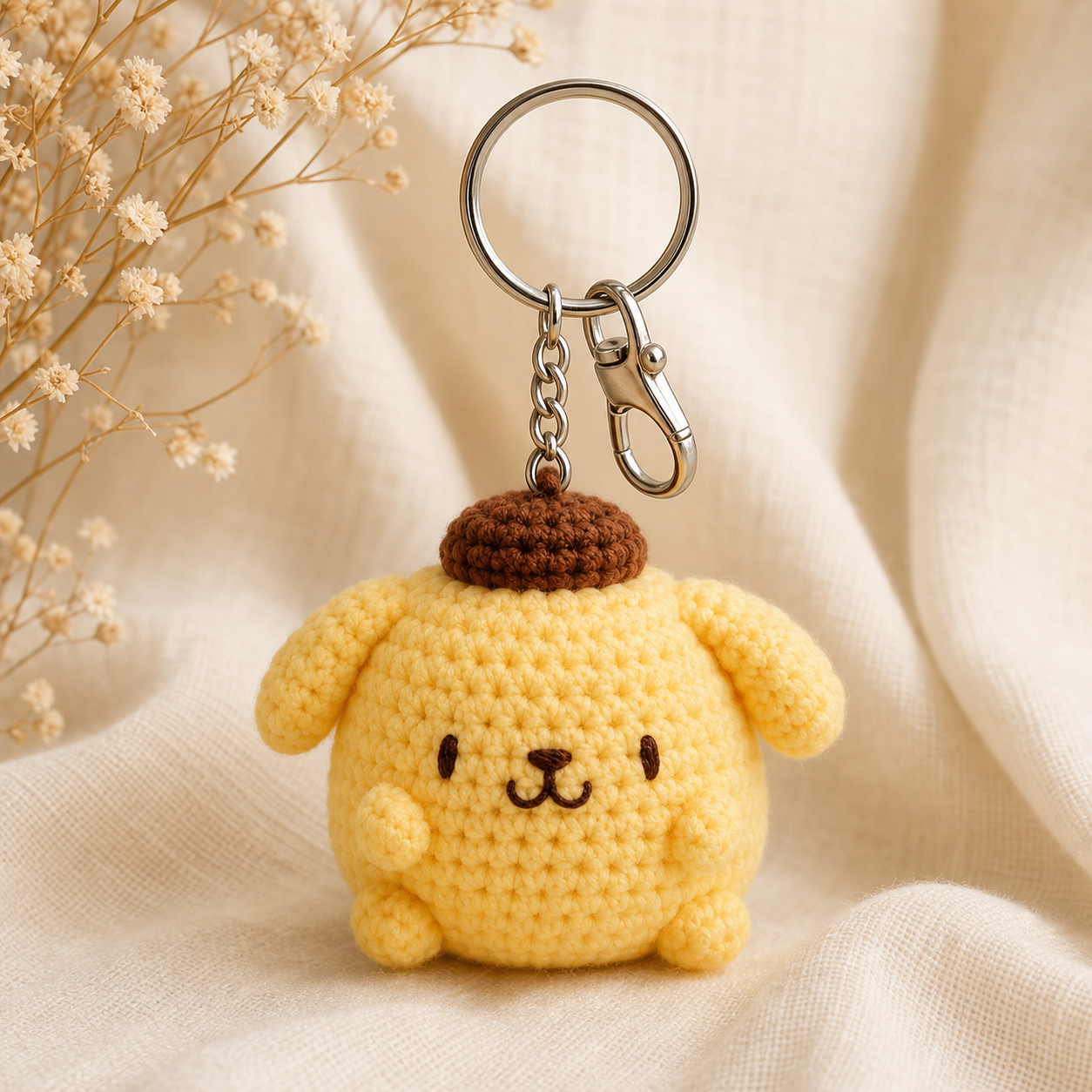 Pompompurin with Keychain
